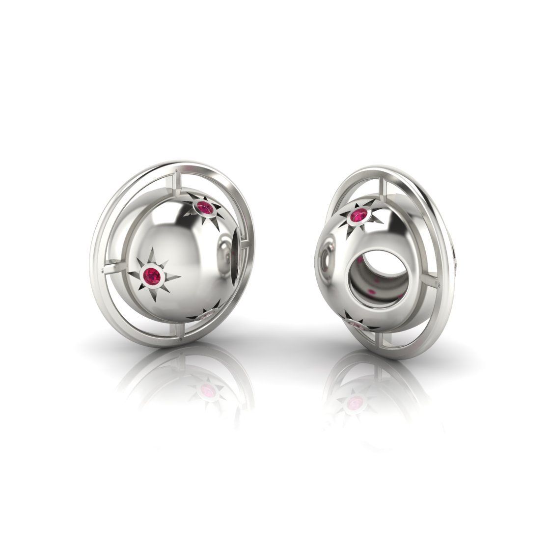 Charm bạc Mặt Trời – CA000451