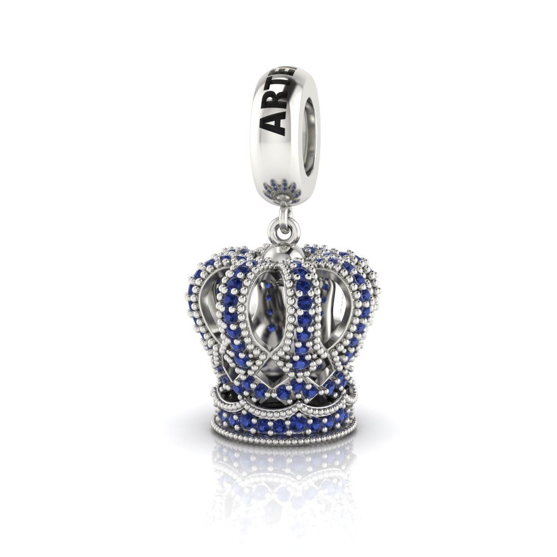 Charm bạc Signature Vương Miện - CA000460