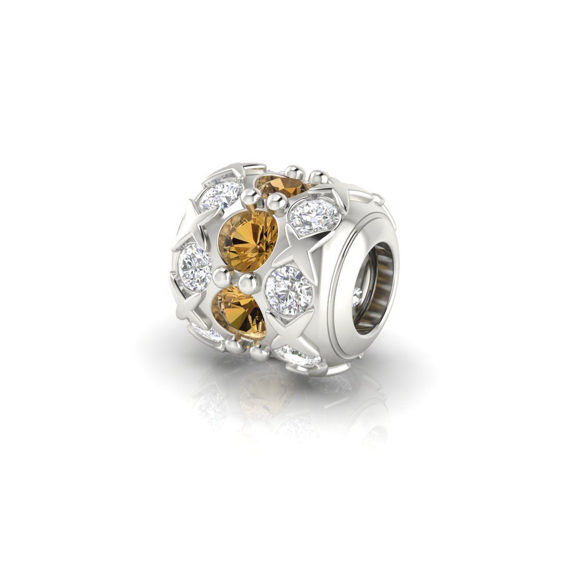 Charm Bạc Đính Đá - CA000470