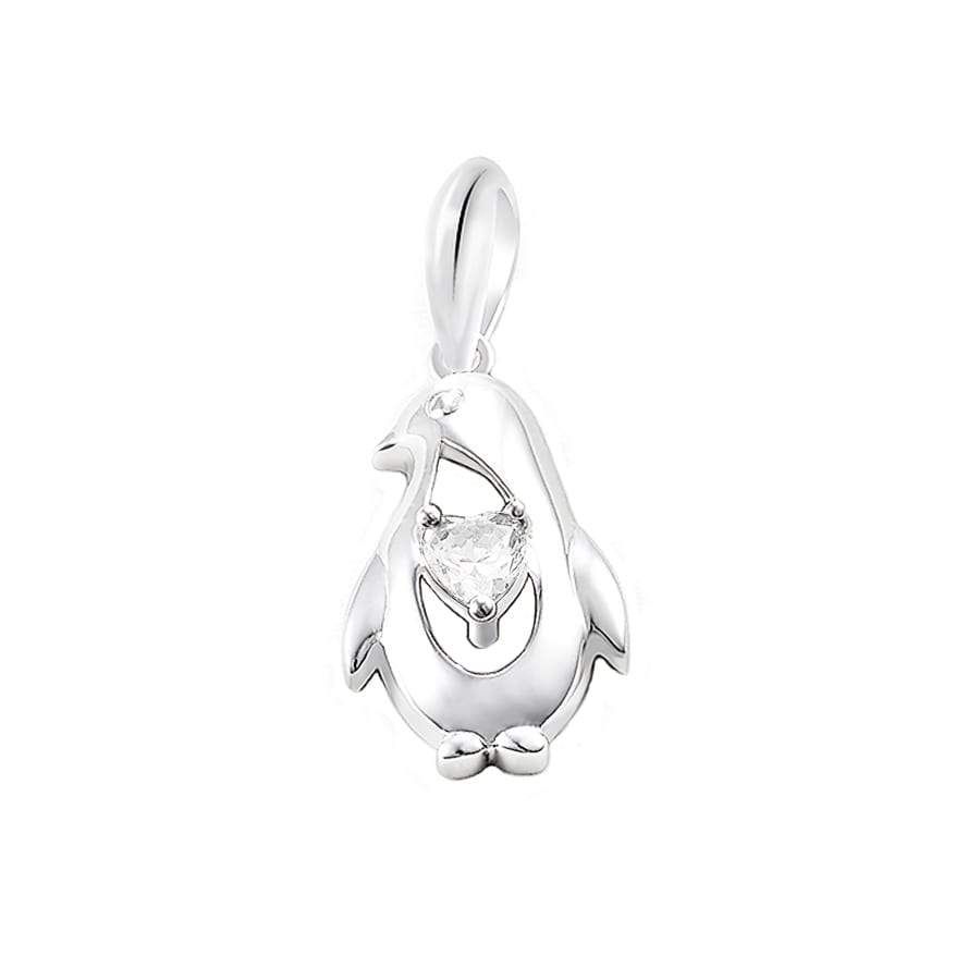Mặt dây chuyền bạc Chim cánh cụt - PA000211