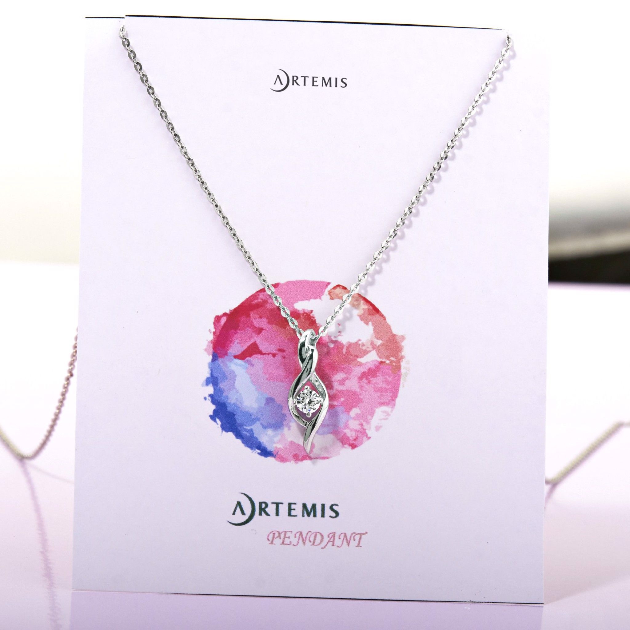 Mặt dây chuyền bạc Giọt sương mai - PA000105