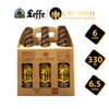 Bia Bỉ Leffe Nâu 6.5% Thùng 24 Chai 330ml