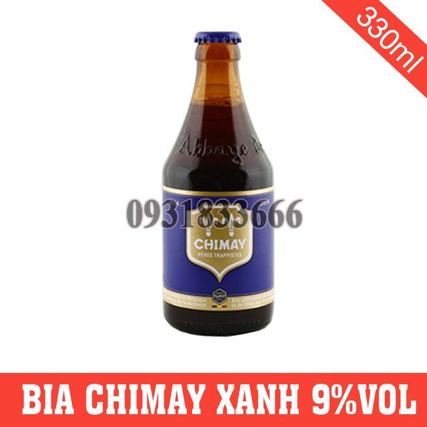 Bia Bỉ Chimay Xanh 9% Chai 330ml