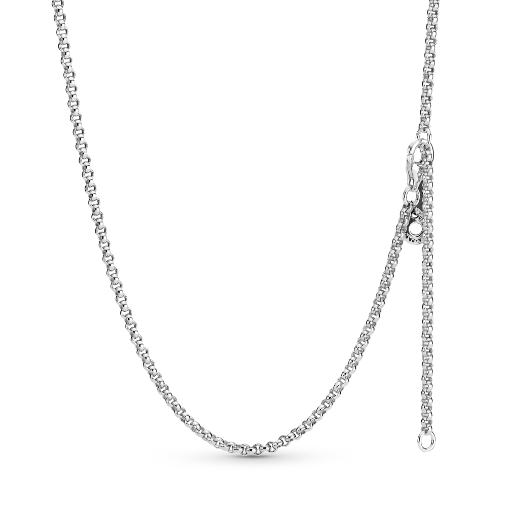 Sterling silver rolo chain