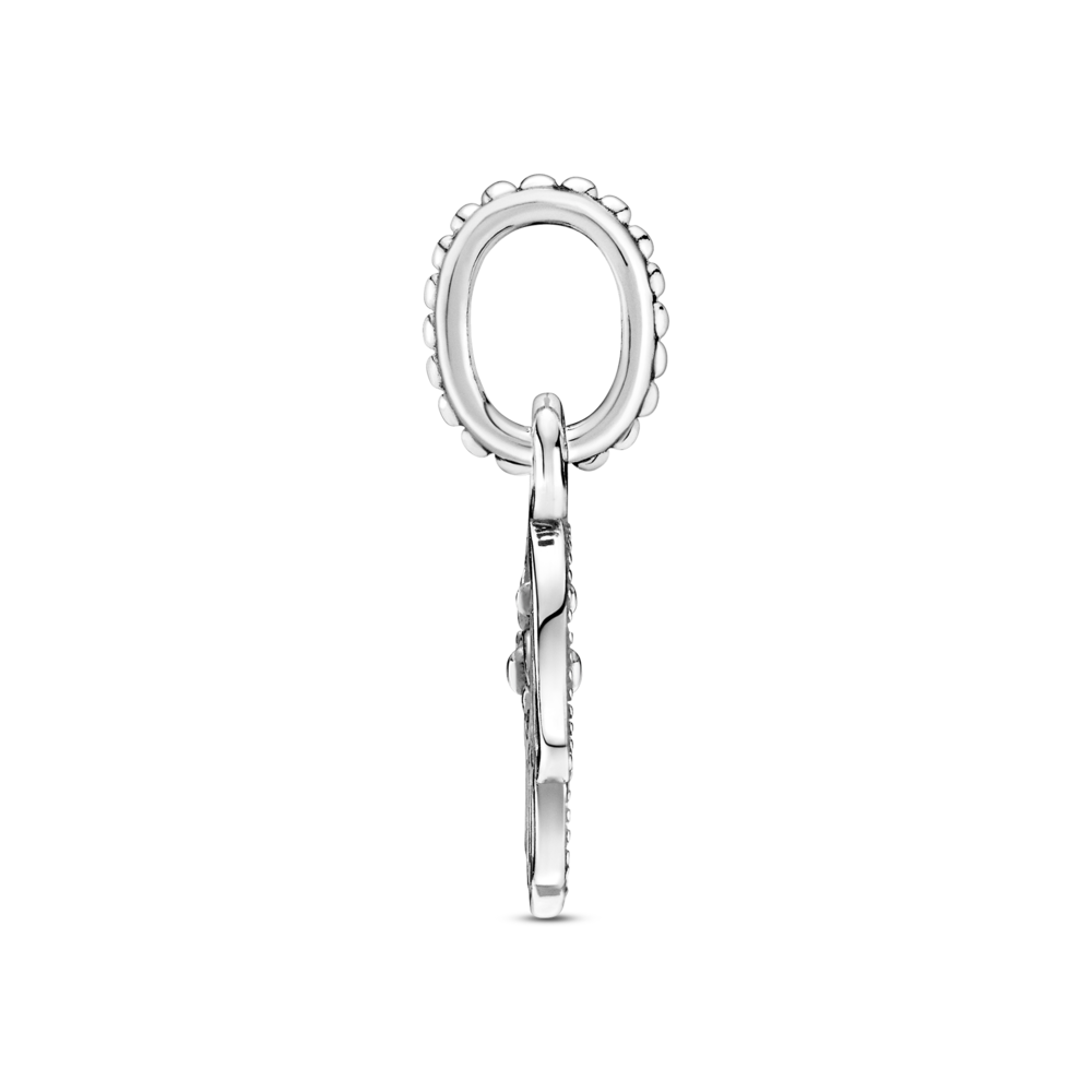 Hamsa hand sterling silver dangle
