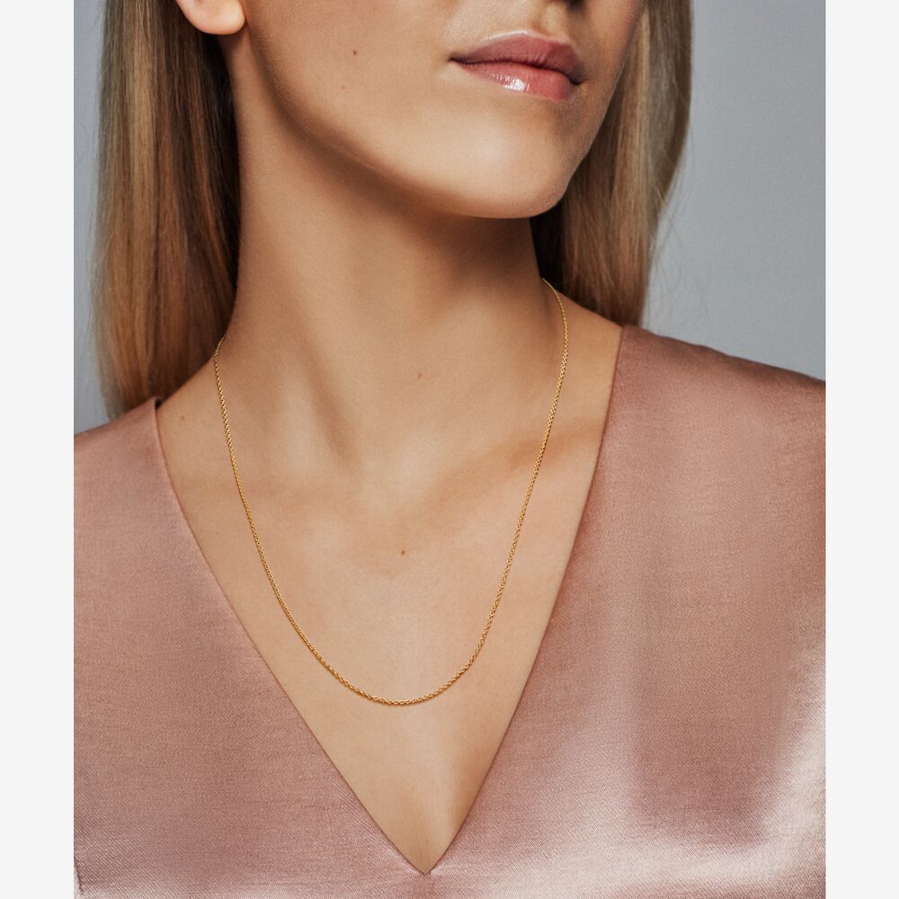 14k gold-plated necklace