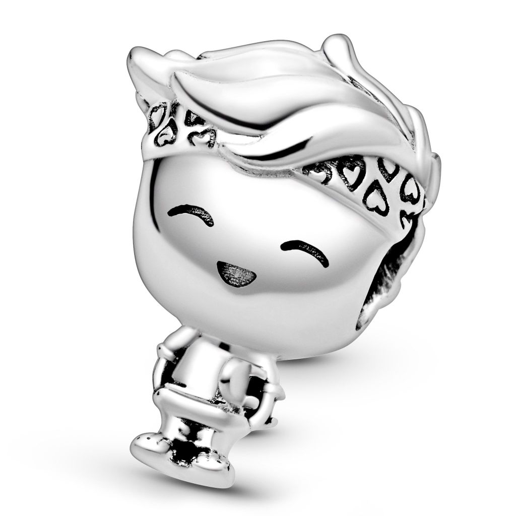 Teenage boy sterling silver charm