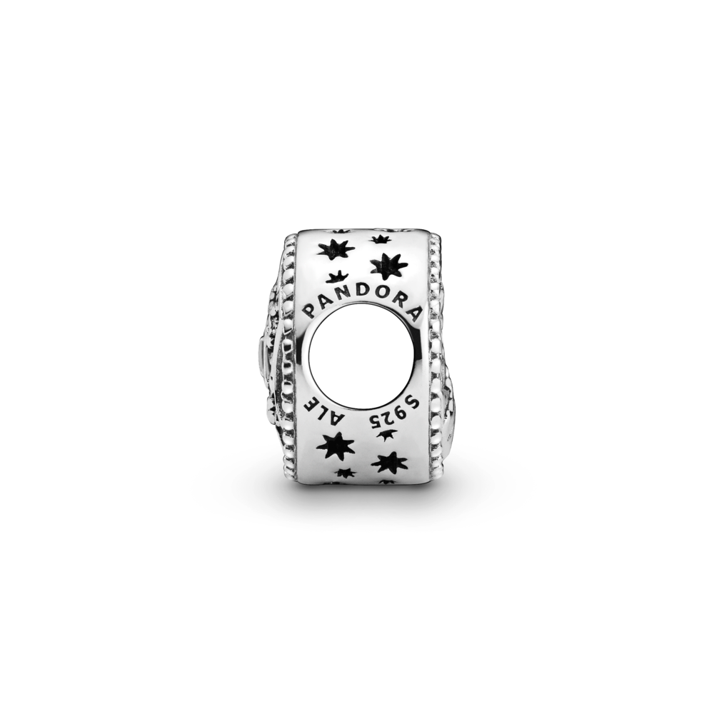 Harry Potter, Hogwarts School of Witchcraft and Wizardry sterling silver charm