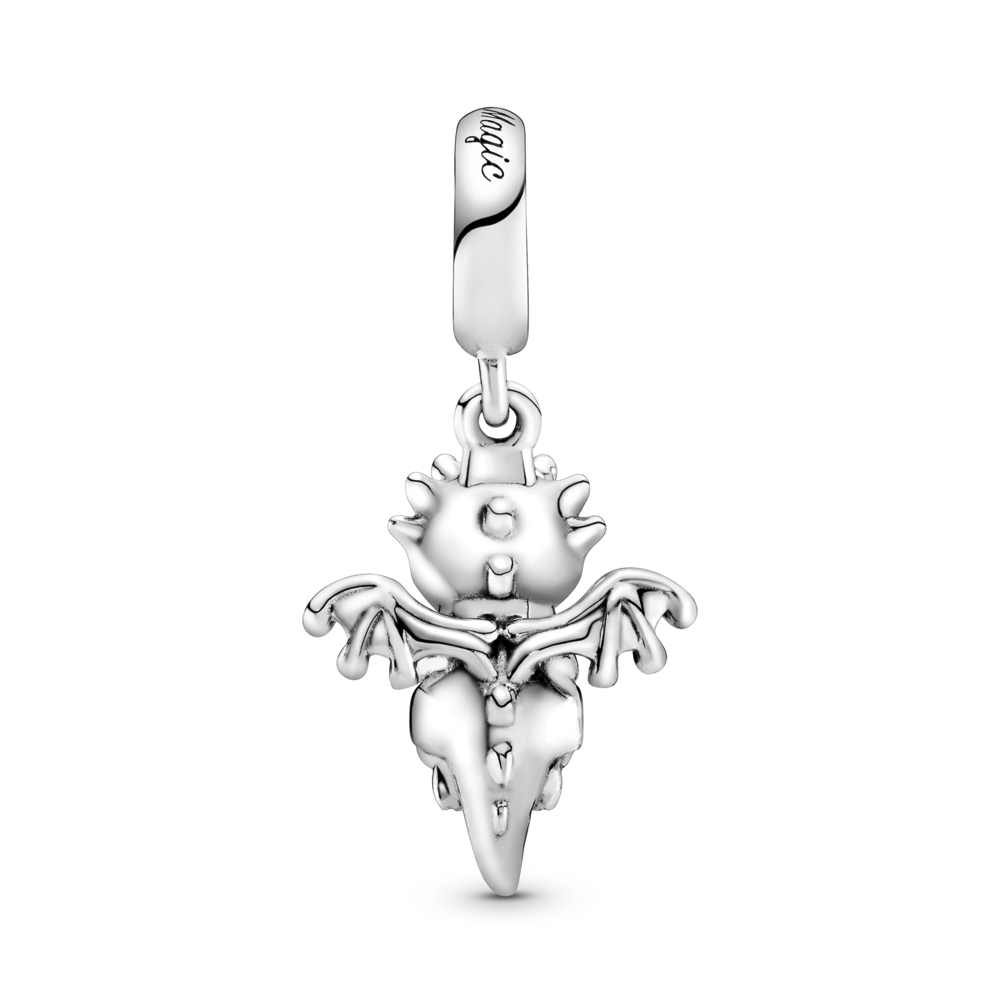 Dragon silver dangle