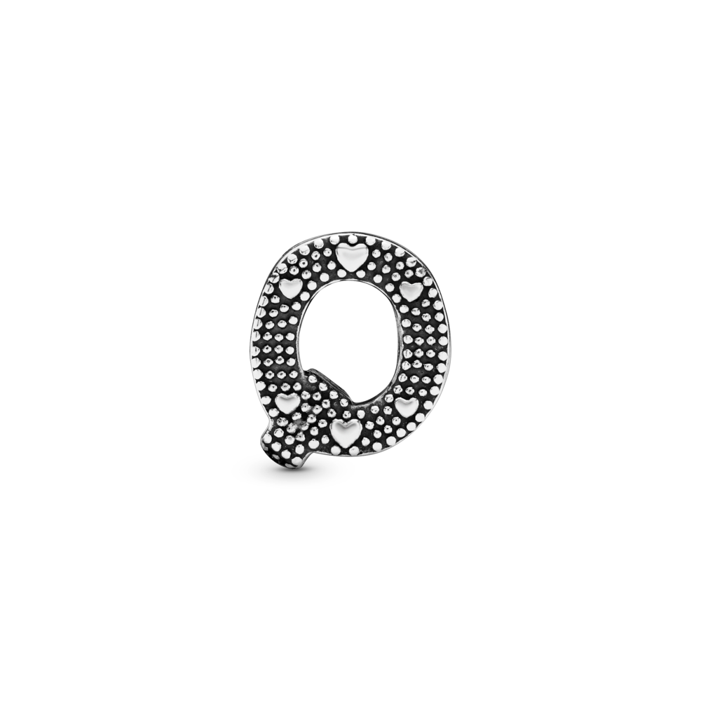 Letter Q Alphabet Charm