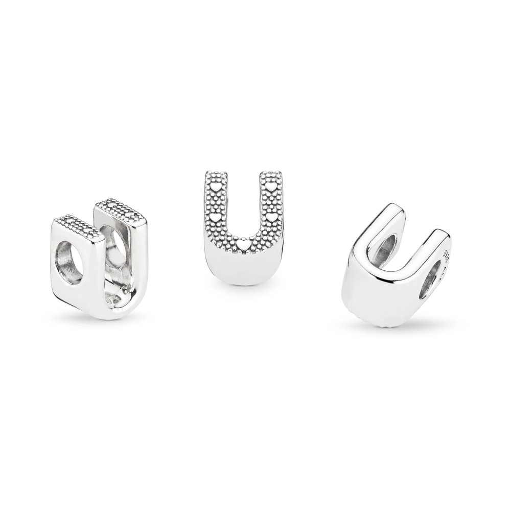 Letter U Alphabet Charm