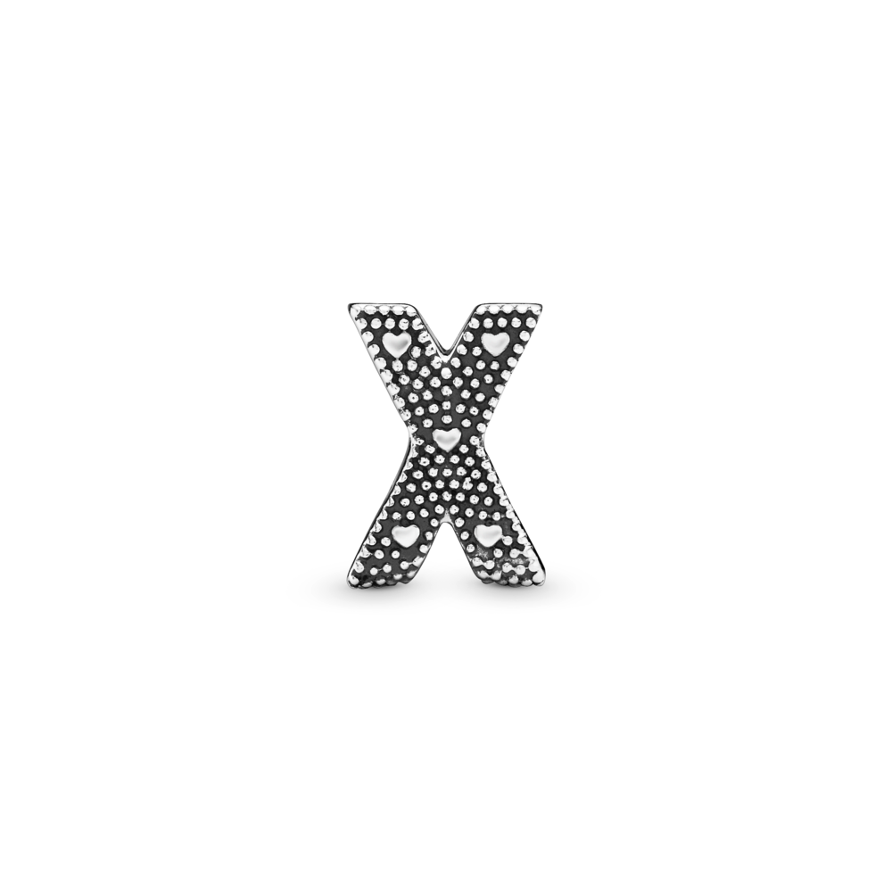 Letter X Alphabet Charm