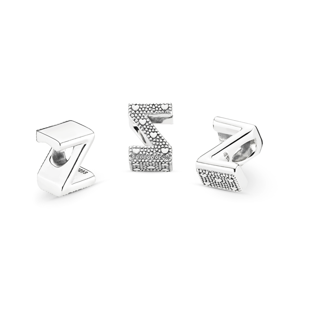 Letter Z Alphabet Charm