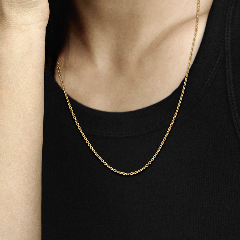 14k gold-plated necklace
