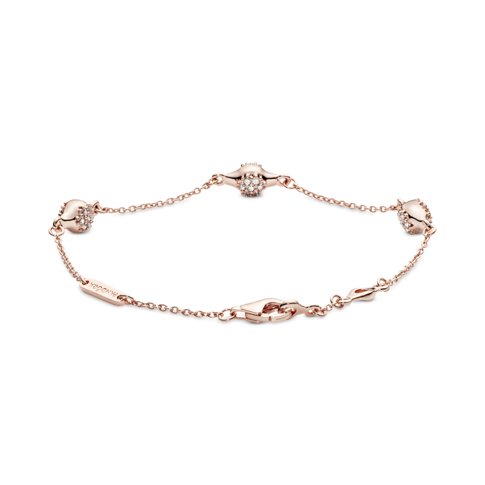 Modern LovePods PANDORA Rose bracelet with CZ