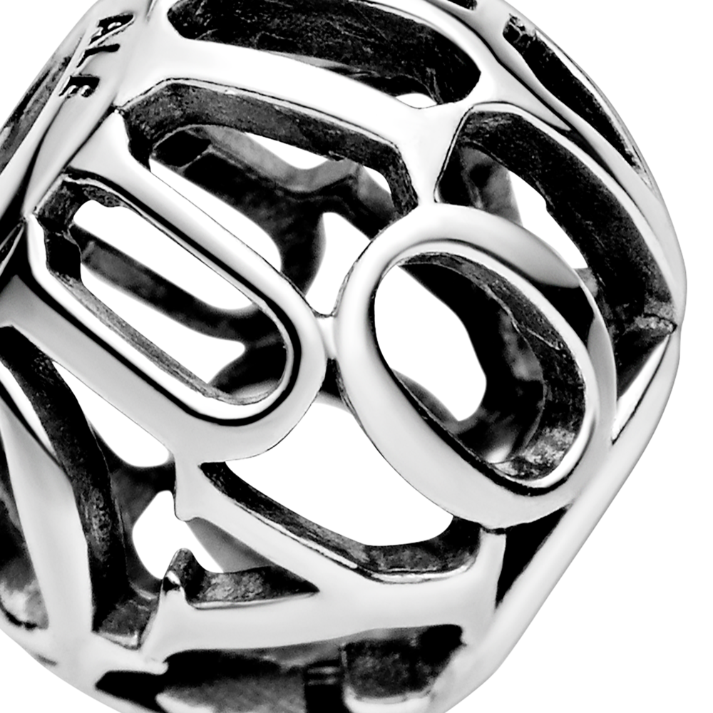 I love you sterling silver charm