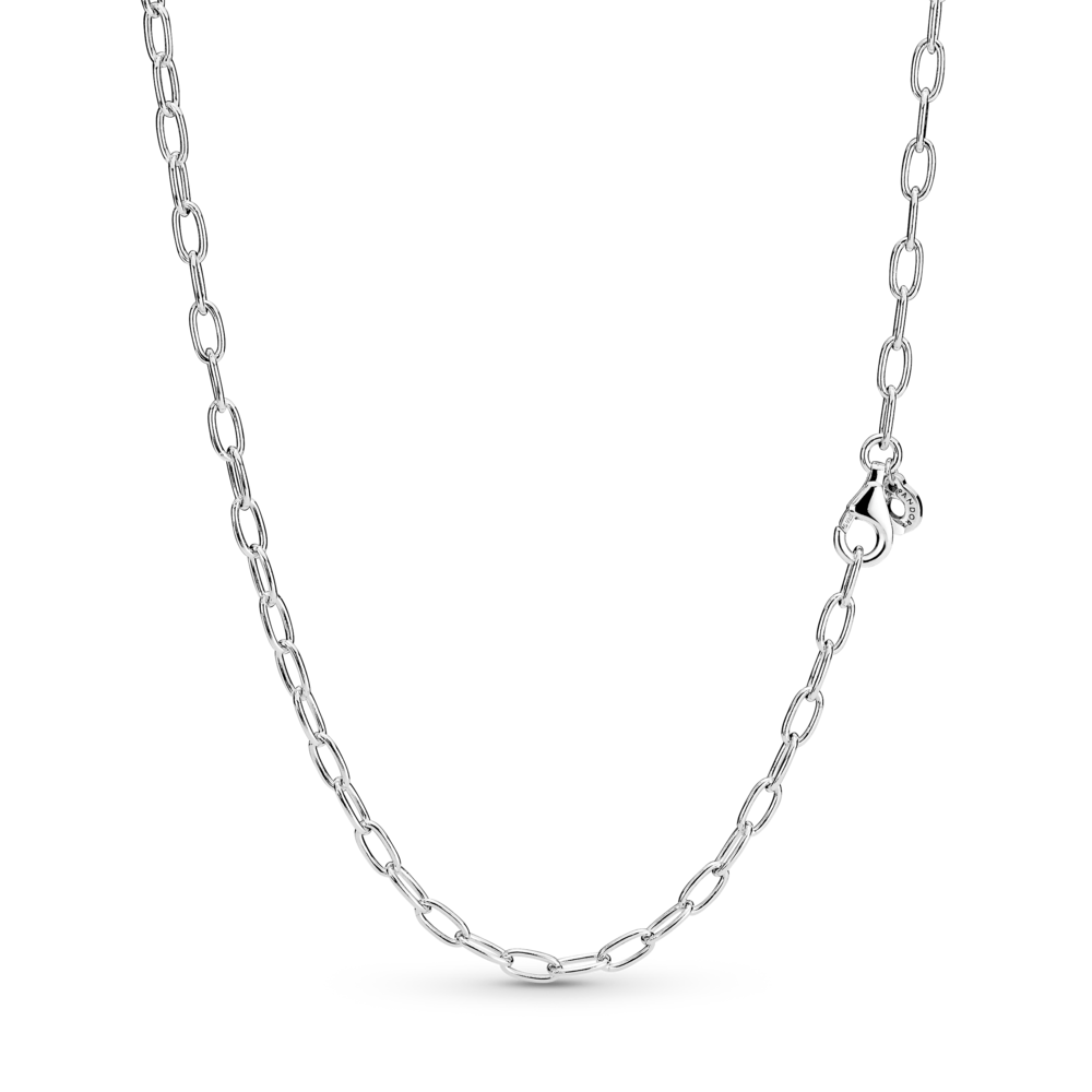 Sterling silver link necklace