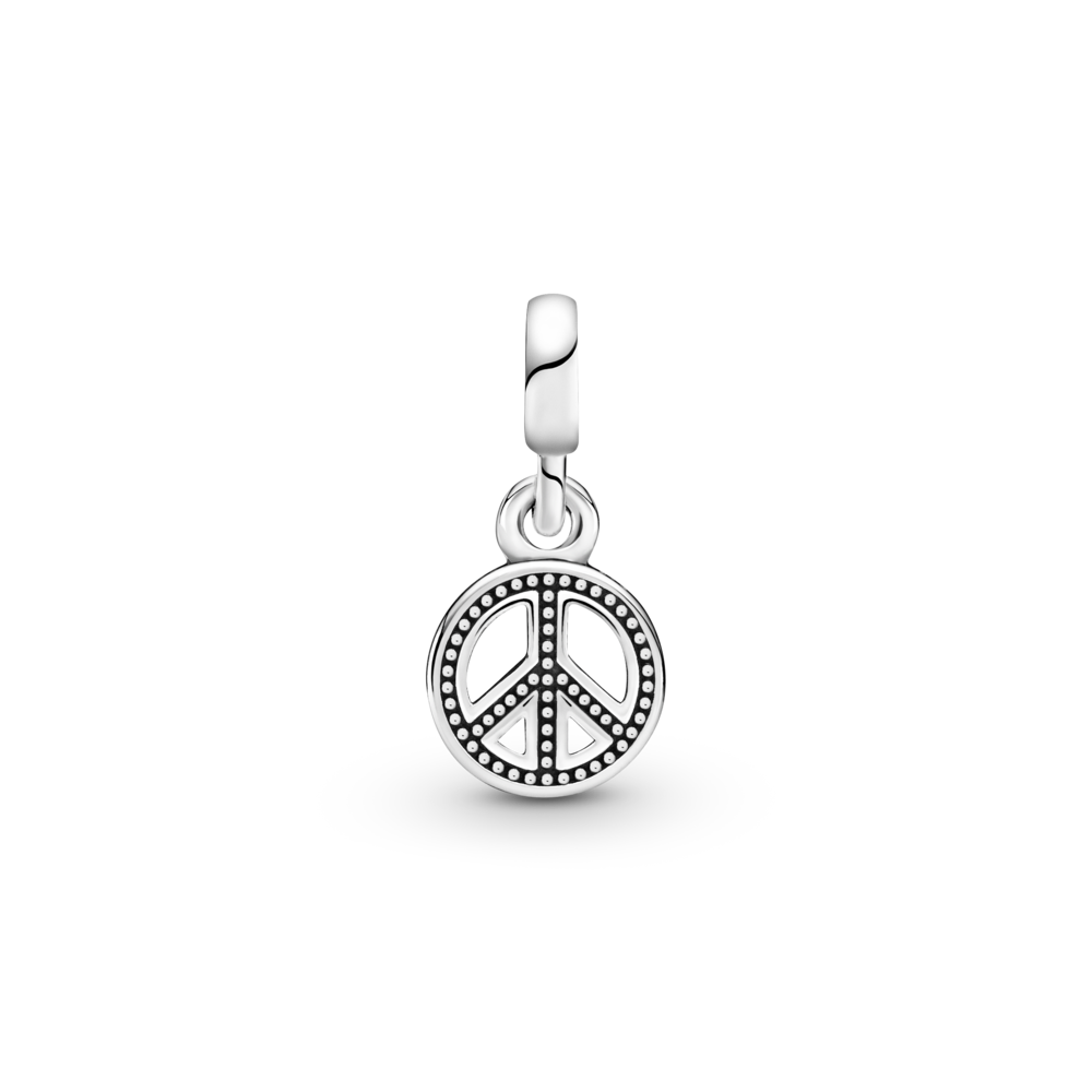 Charm mini Pandora Me biểu tượng hòa bình