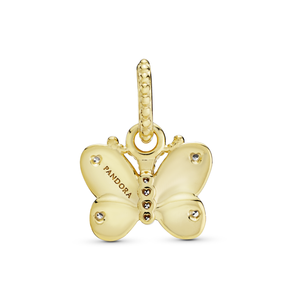 Butterfly Pandora Shine pendant with CZ