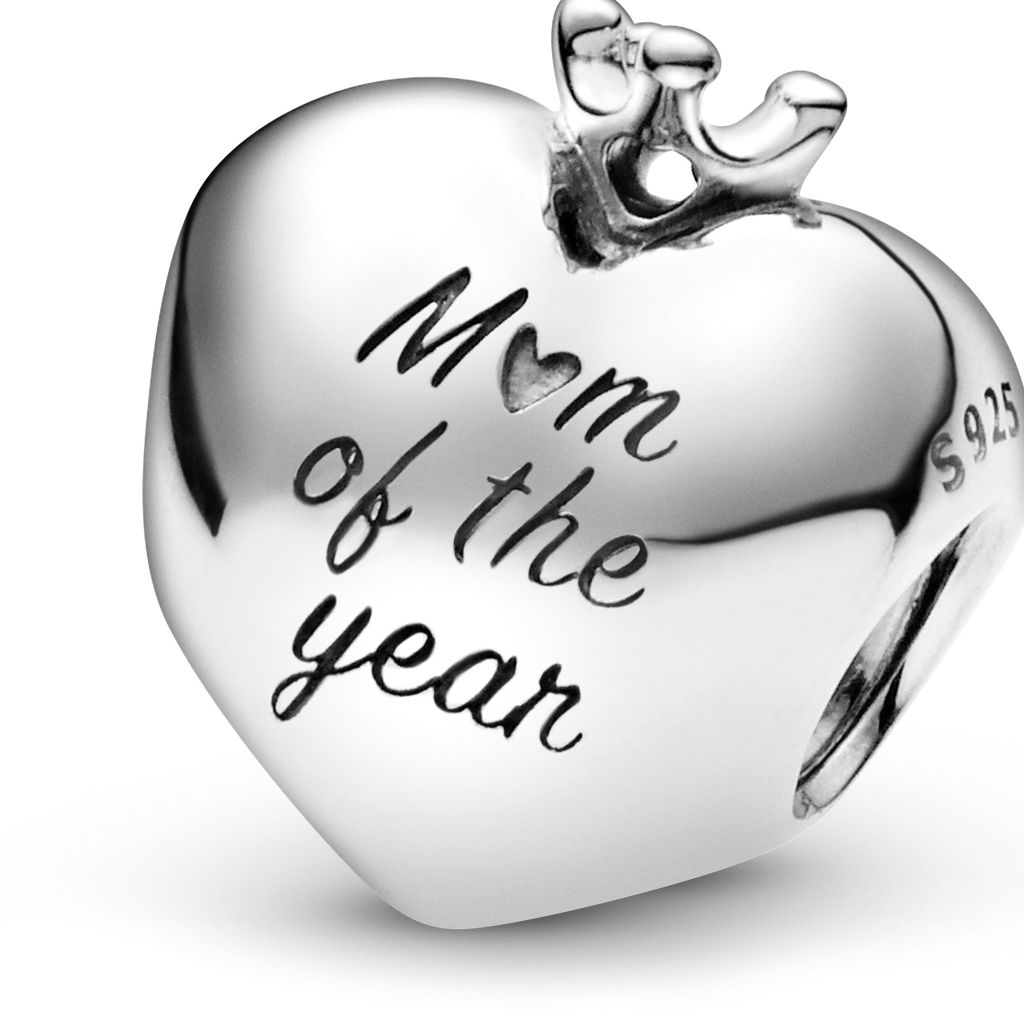 Heart sterling silver charm