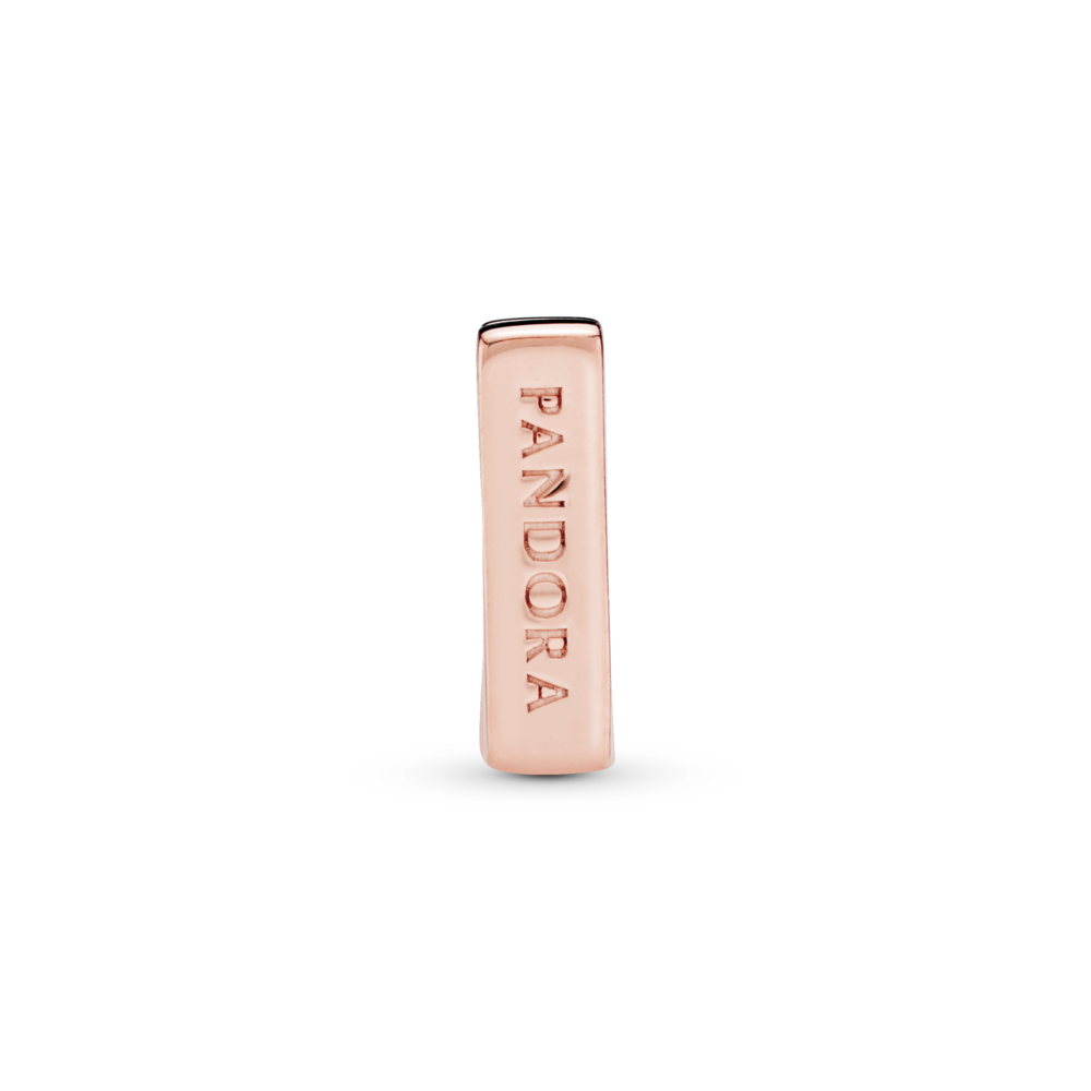 PANDORA Reflexions clip charm in 14k rose gold-plated with CZ