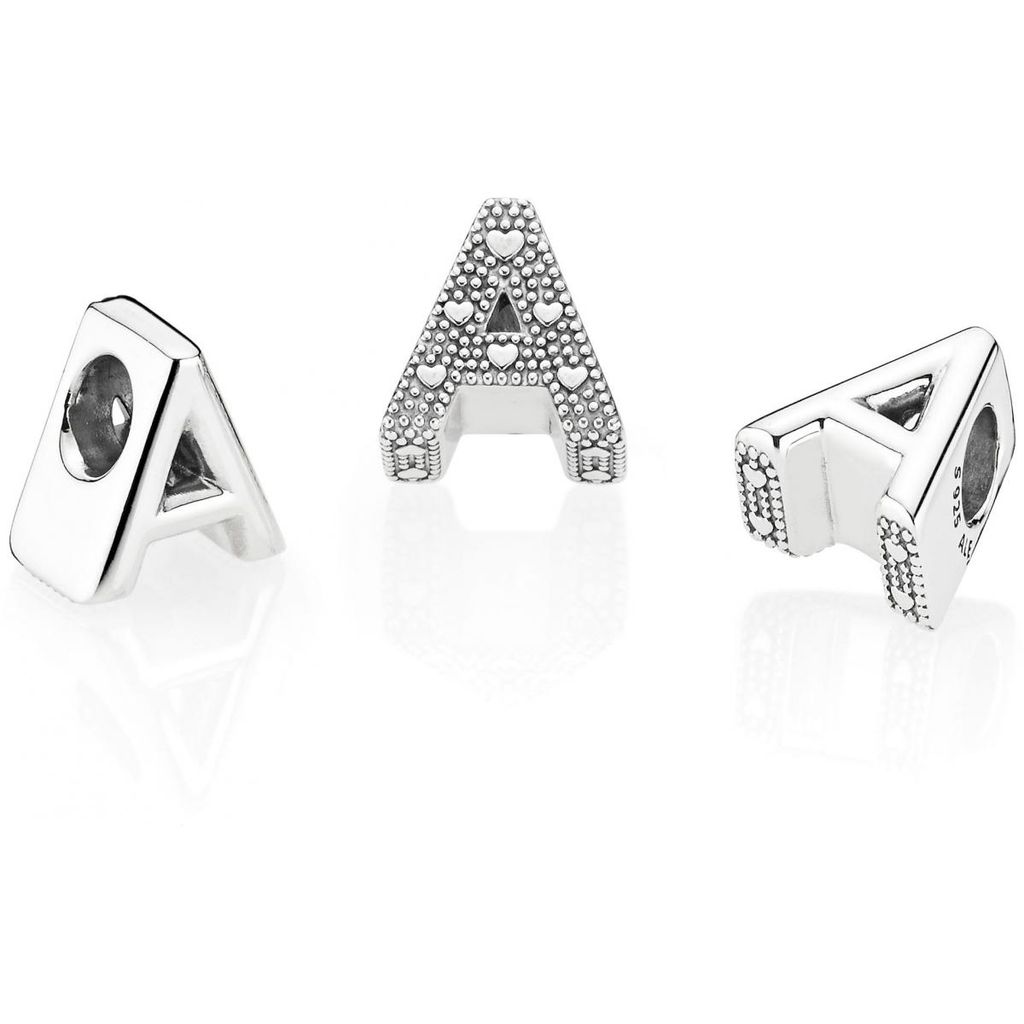 Letter A Alphabet Charm
