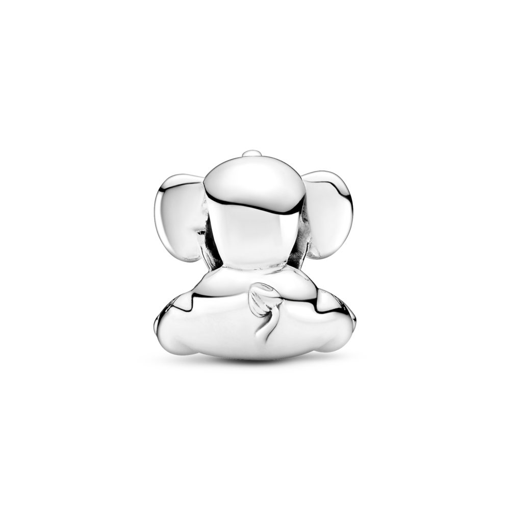 Elephant sterling silver charm