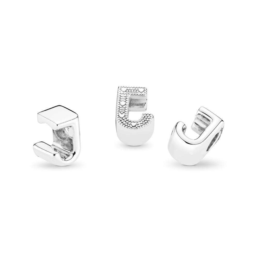 Letter J Alphabet Charm
