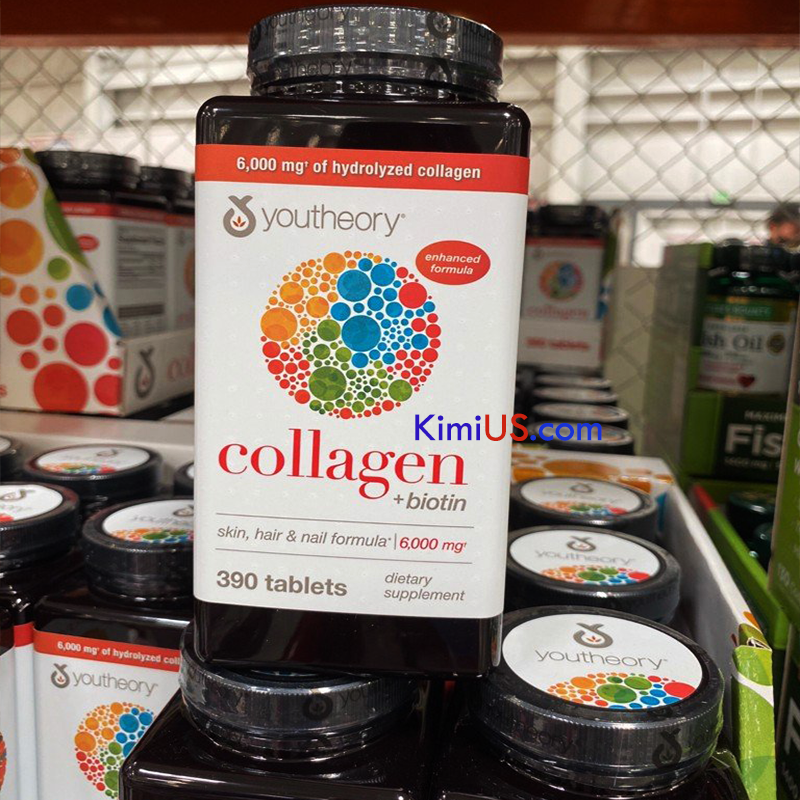  Collagen Youtheory 1,2&3 390 viên - Viên uống nuôi dưỡng da trắng khỏe của Mỹ - GG 