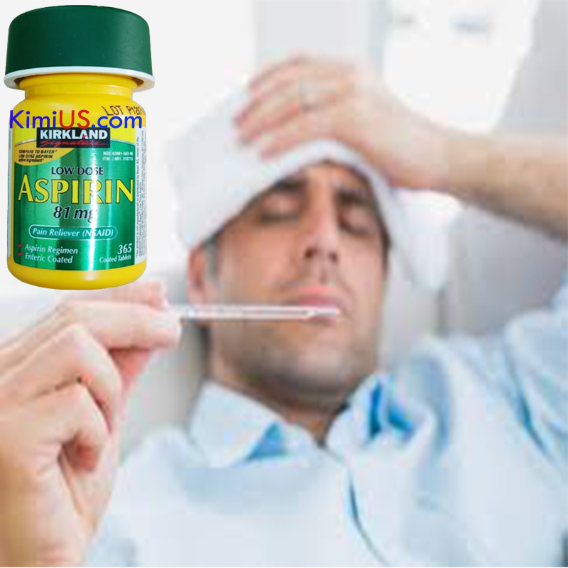 Cách dùng Aspirin 81mg (Low dose) Kirkland - USA