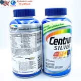  Centrum Silver men 50+ 275 viên - Viên uống bổ sung đa vitamin cho nam trên 50 tuổi của Mỹ 