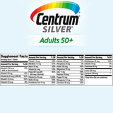  Centrum Silver Adults 50+ 325 viên - TPCN bổ sung Vitamin khoáng chất cho nam/nữ trên 50 tuổi của Mỹ 