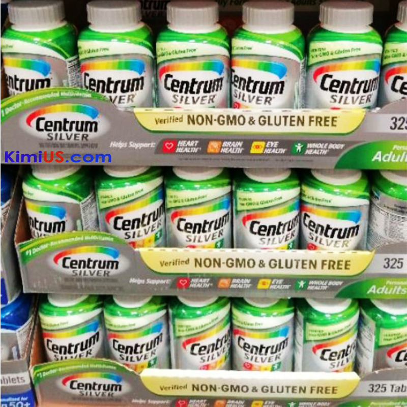 Centrum Silver Adults 50+ 325 viên - TPCN bổ sung Vitamin khoáng chất cho nam/nữ trên 50 tuổi của Mỹ