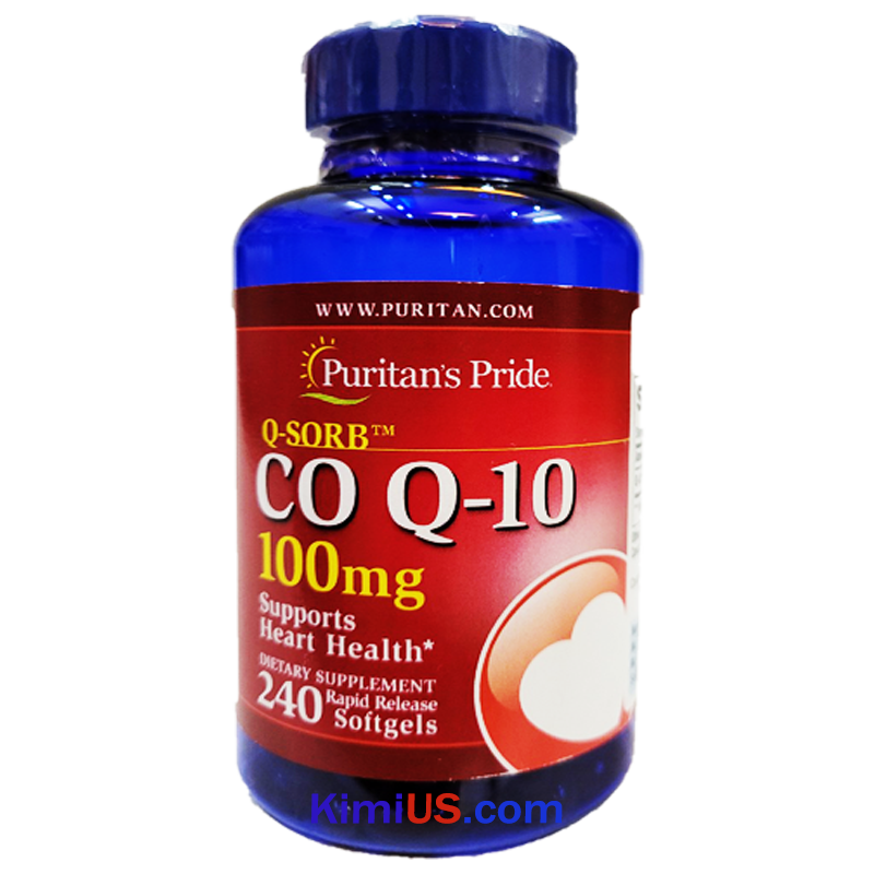  CoQ10 100mg Puritan's Pride  240 viên của Mỹ - GG 