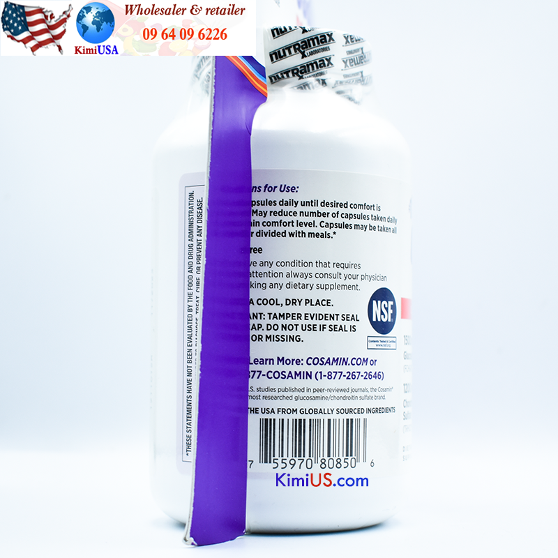 Cosamin DS For Joint Health 230v - Viên uống phục hồi và nuôi dưỡng sụn khớp hàng đầu của Mỹ