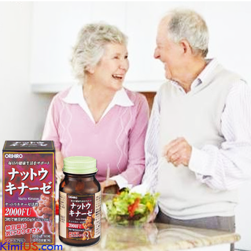 Viên uống hỗ trợ điều trị tai biến Nattokinase 2000FU Orihiro - Nhật Bản