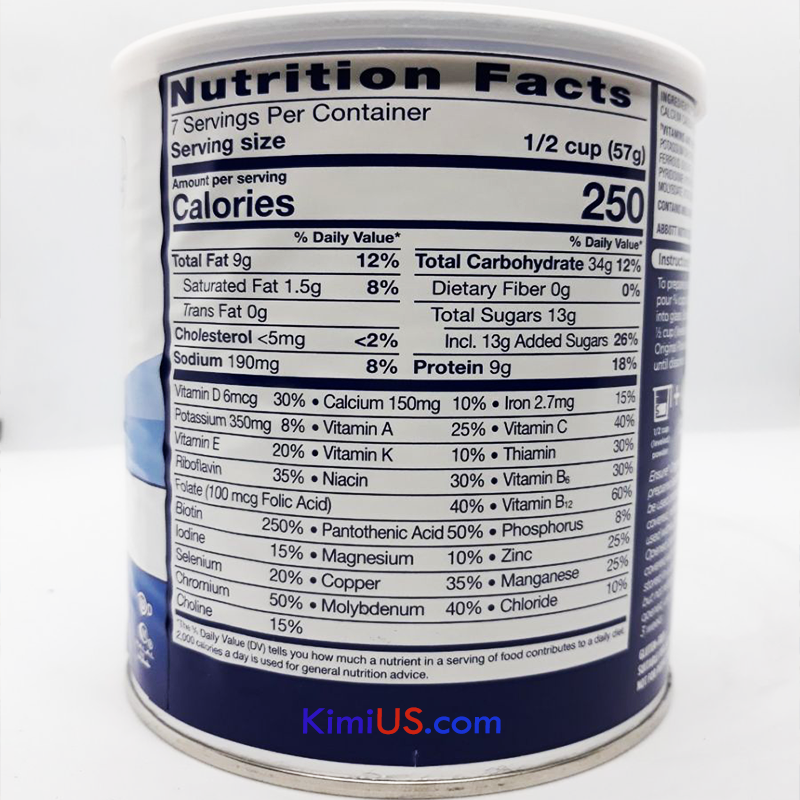 Sữa bột Ensure Original Nutrition Powder 397g nội địa Mỹ