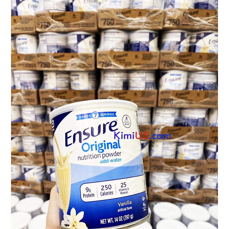  Sữa bột Ensure Original Nutrition Powder 397g nội địa Mỹ 