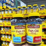  Dầu cá Nature Made Fish Oil 1200mg 360mg Omega 3 200 viên của Mỹ - GG 
