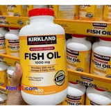  Viên uống bổ mắt Fish oil Omega 3 1.000mg Kirkland 400 viên chính hãng của Mỹ 