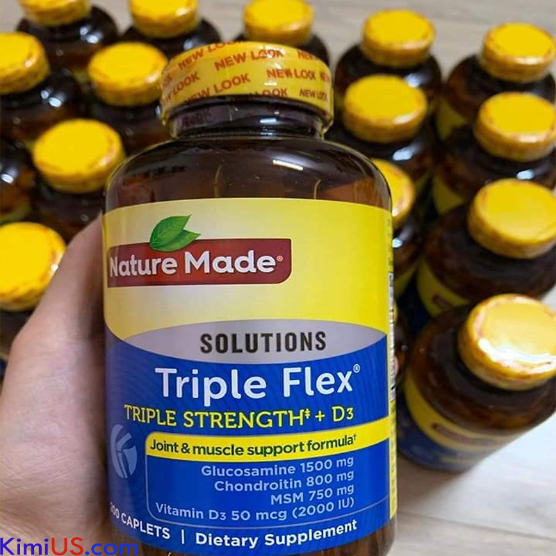 Triple Flex Nature Made 200 viên của Mỹ - GG