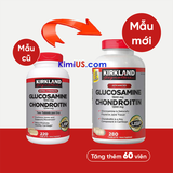  Viên uống hỗ trợ xương khớp Glucosamine Chondroitin Sulfate Kirkland 280 viên của Mỹ 