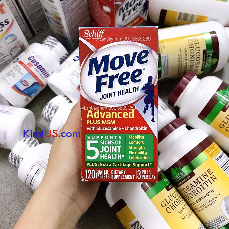 Move Free Total Joint Health Schiff 120 viên của Mỹ - GG