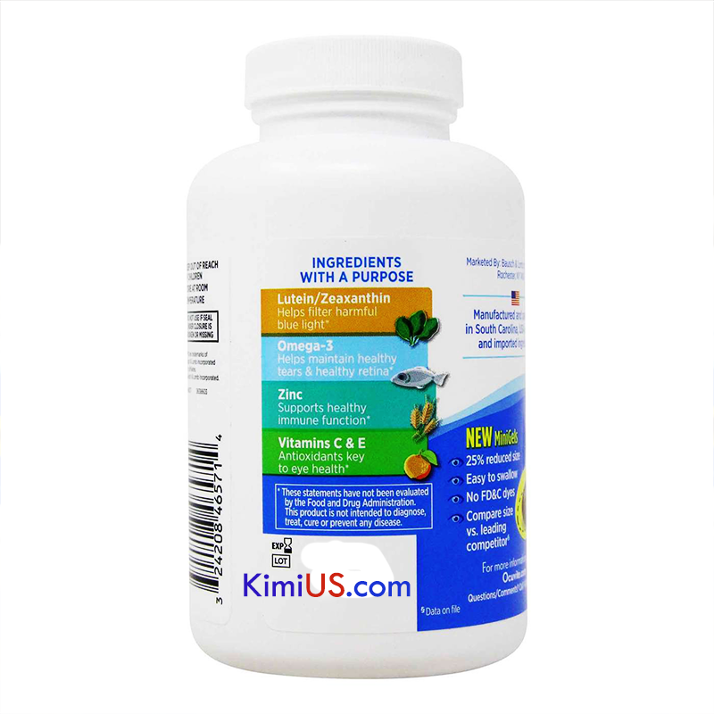 Viên uống bổ mắt cho người trên 50 tuổi - Ocuvite Adult 50+ 150 viên của Mỹ - GG