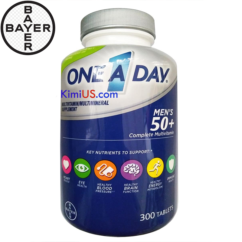  One A Day Men 50+ Health Formula - Viên uống tăng cường sức khỏe, đề kháng cho nam của Mỹ 