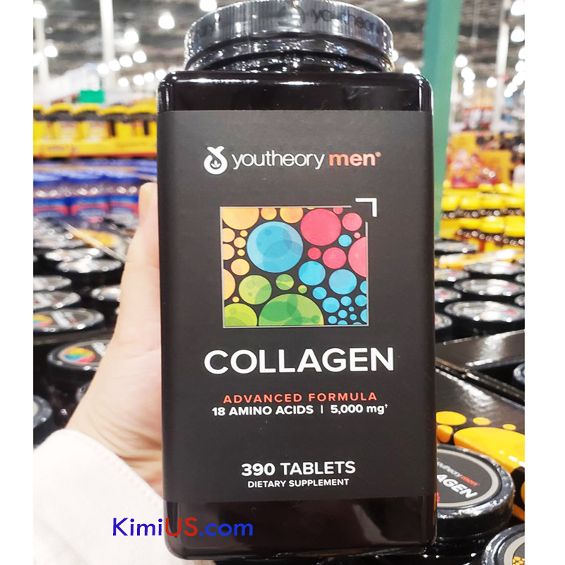 Collagen cho nam giới - Collagen Youtheory MEN 390 viên - Mỹ
