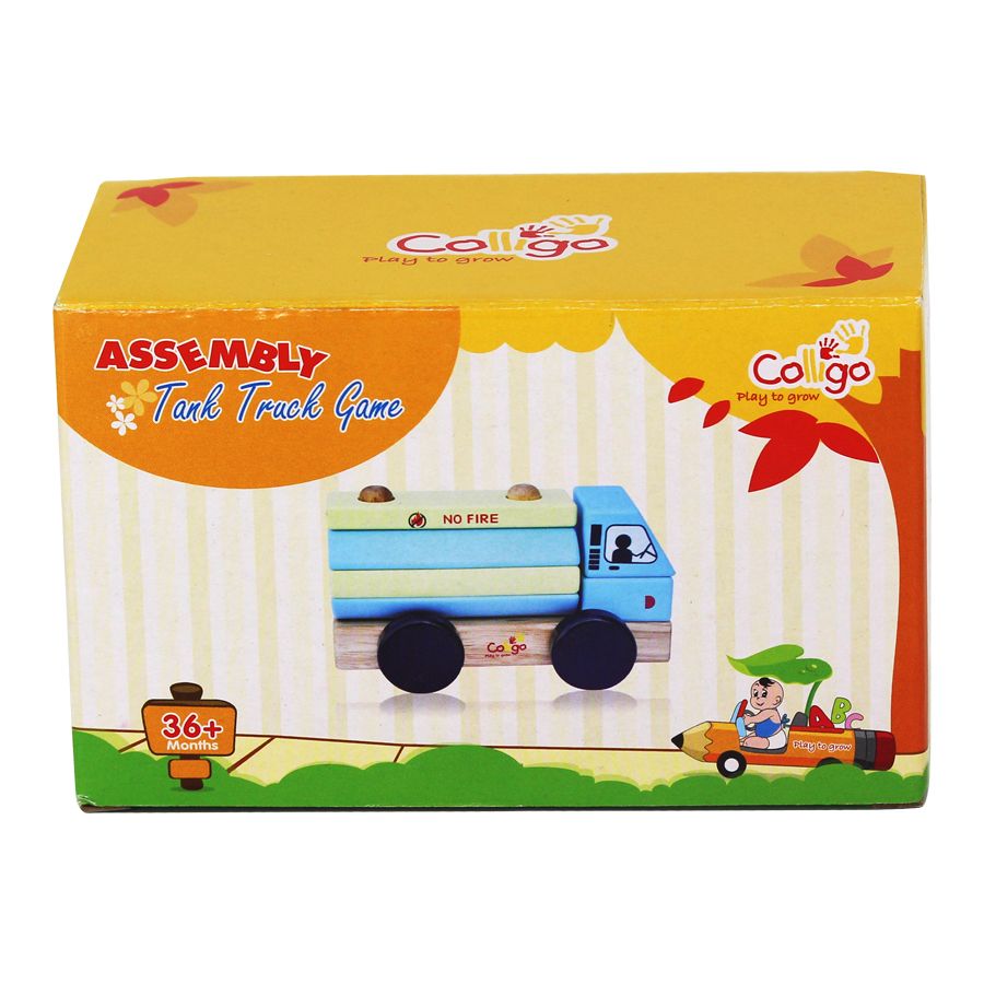 Đồ chơi gỗ lắp ghép Xe bồn Colligo 30231
