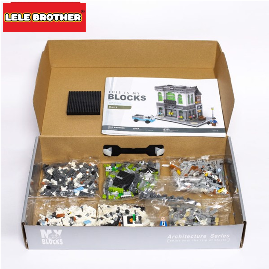 Đồ chơi Lắp Ráp Kiến Tạo Ngân Hàng Lele Brother 6702