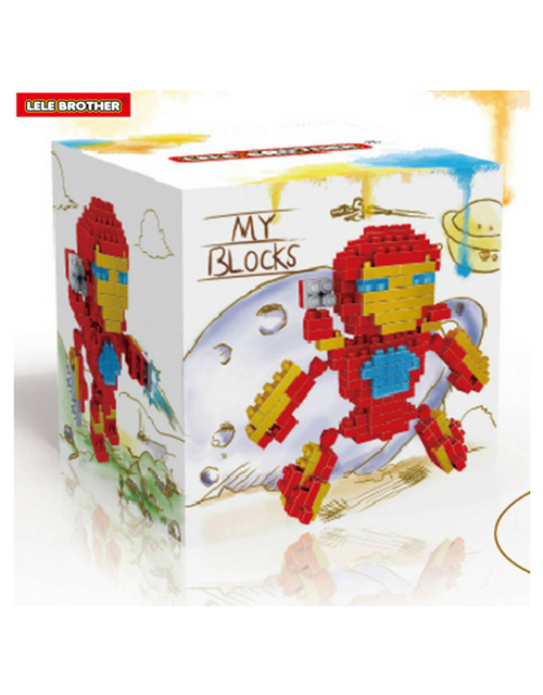 Bộ lắp ráp Người sắt - Lele Brother - Iron man 6195