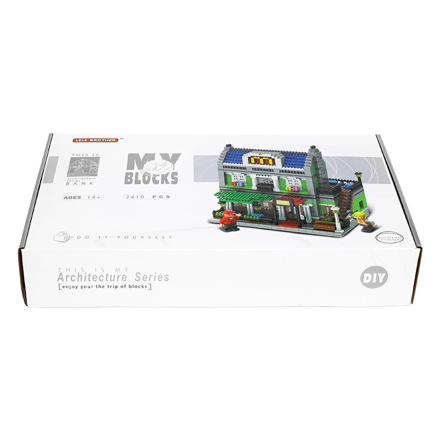 Bộ lắp ráp Kiến tạo Nhà hàng Lele Brother Architech NanoBlock (6703)